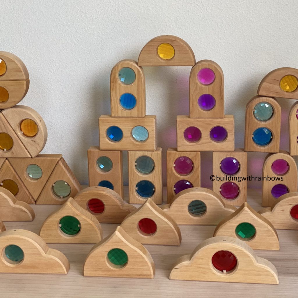 bauspiel fairy windows natrual wood