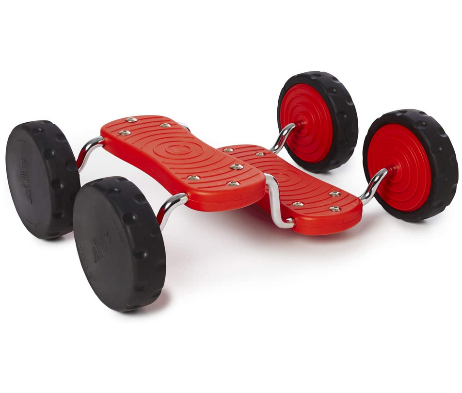 Gross motor aid pedal roller toy