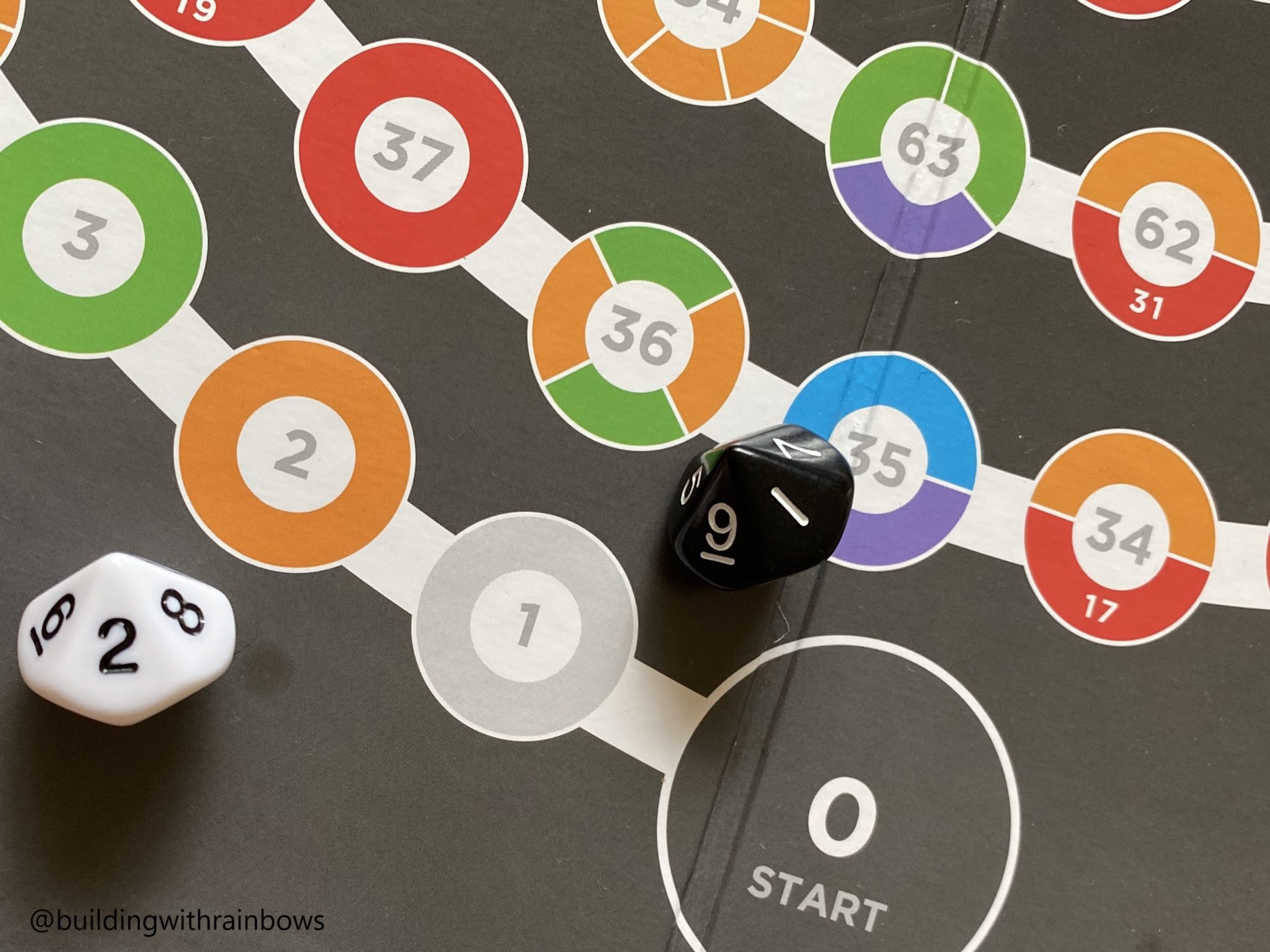 Prime Climb Building With Rainbows