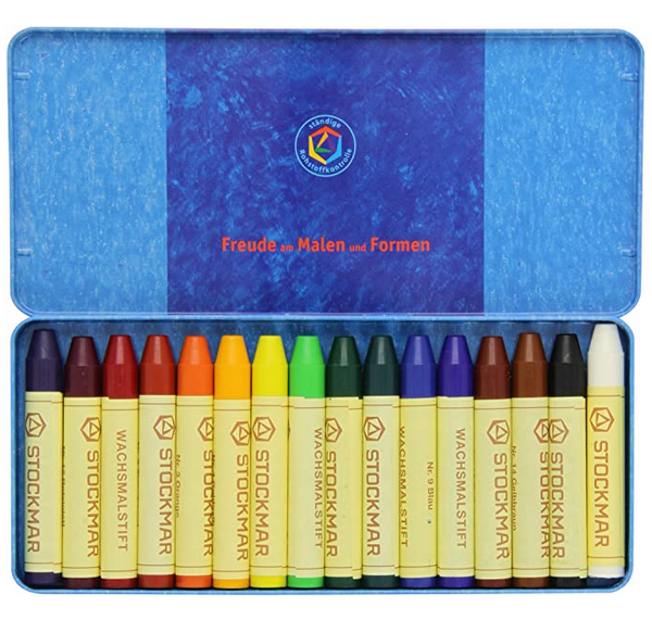 stockmar beeswax crayon sticks