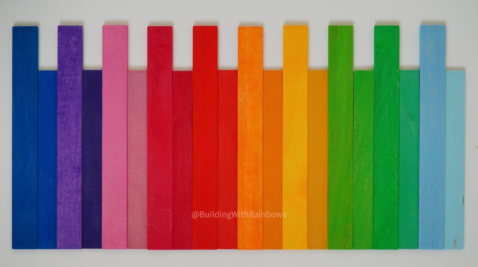 Side by Side comparison of Grimms and Bauspiel slats