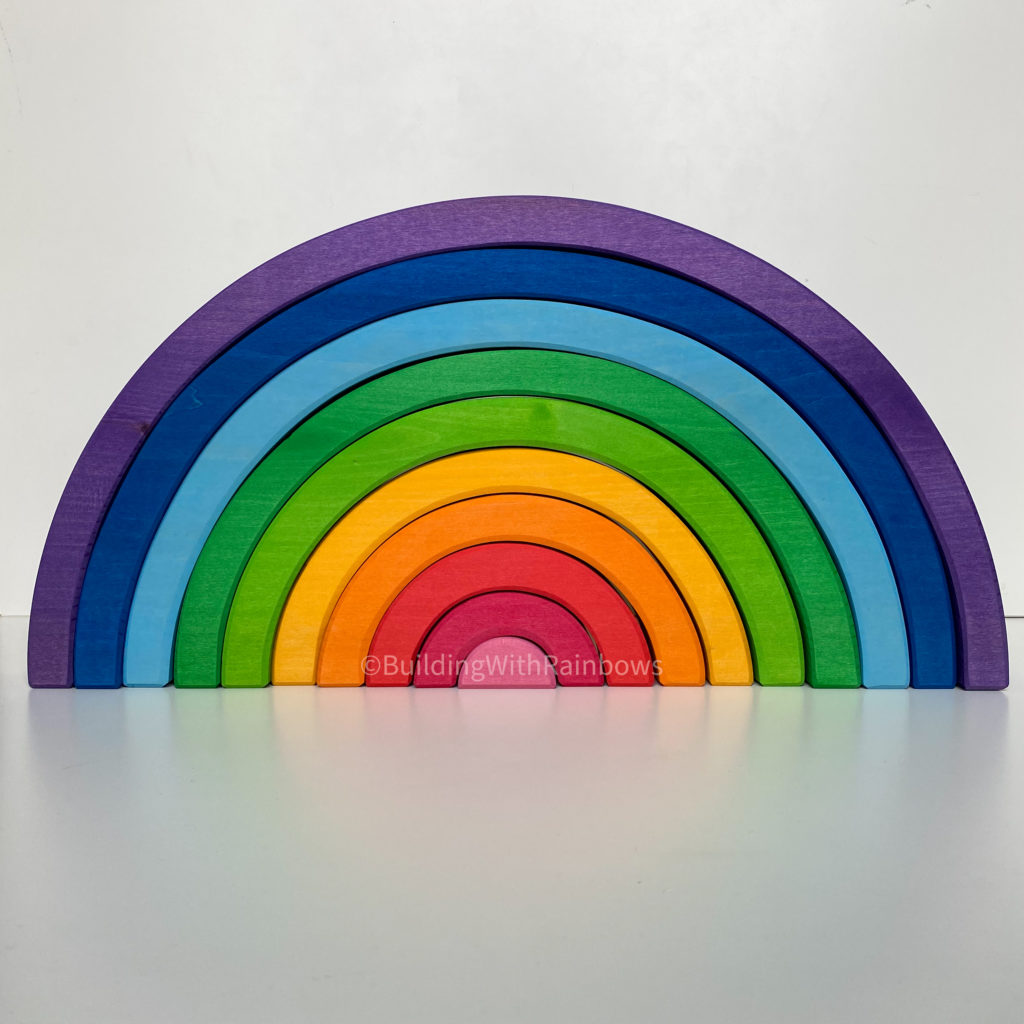 Bauspiel Giant Rainbow. Photo by Building with Rainbows