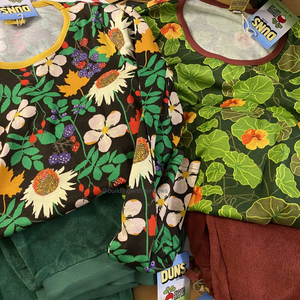 Duns fall 2021 shirts and terry pants